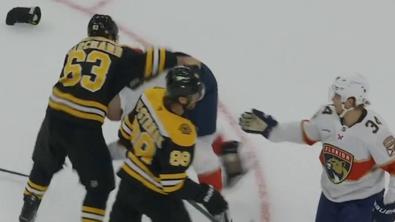 Boston & Florida 1st Period Penalties