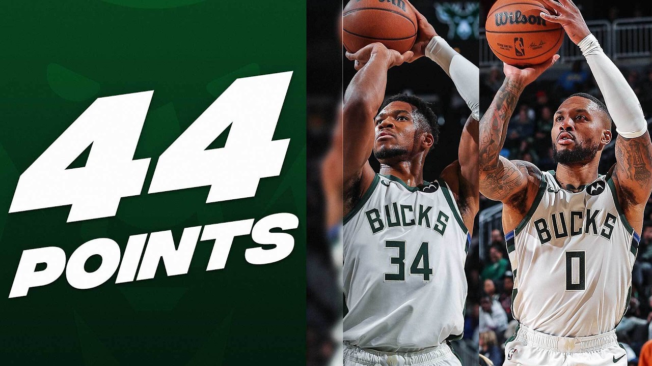 Giannis Antetokounmpo & Damian Lillard Lead The Bucks To The #NBAPreseason W! 🔥| October 14, 2024