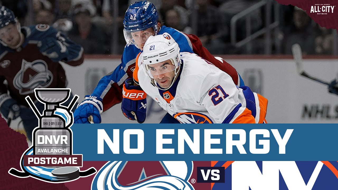 Cale Makar drives the struggle bus as the Colorado Avalanche fall to the New York Islanders