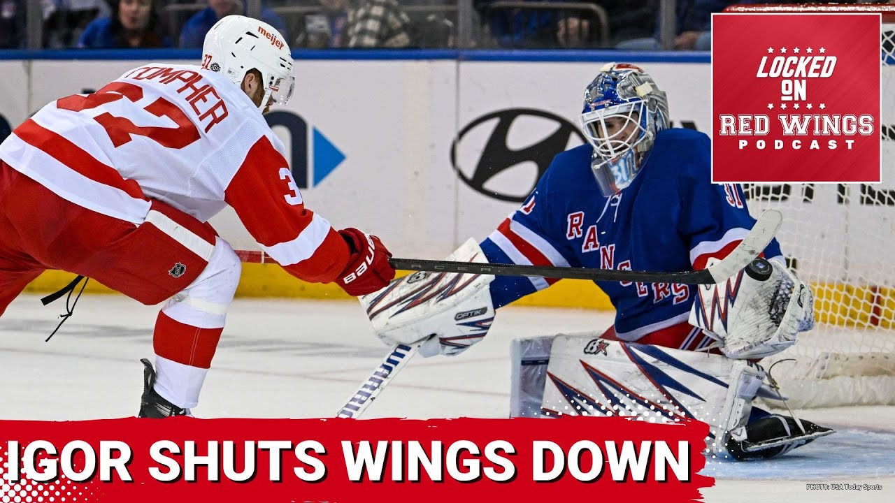 Igor Shesterkin shuts the door on Detroit Red Wings