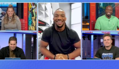 Bijan Robinson joins 'GMFB' | Acting in Outer Banks, Texas Football, Falcons success, and more