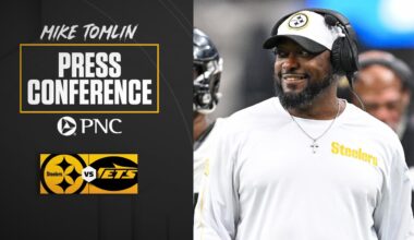 Coach Tomlin Press Conference (Week 7 vs Jets) | Pittsburgh Steelers
