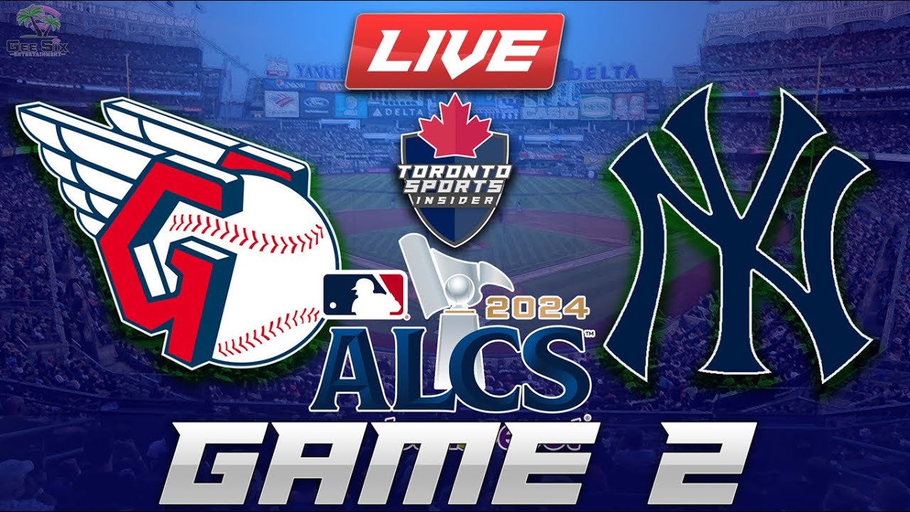 Cleveland Guardians vs New York Yankees ALCS Game 2 LIVE Stream Game Audio | MLB Playoff Cast & Chat