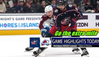 Colorado Avalanche vs Columbus Blue Jackets Full Highlights | 2024 NHL Season