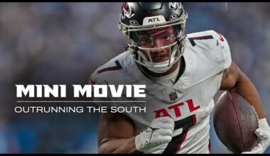 Outrunning the South: Atlanta Falcons RB duo leading decisive win | A Mini Movie