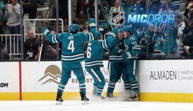 Follow Celebrini, Smith in their FIRST NHL Game | NHL Mic Drop