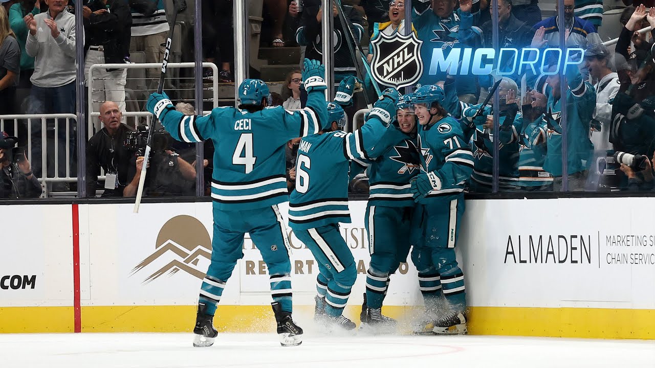 Follow Celebrini, Smith in their FIRST NHL Game | NHL Mic Drop