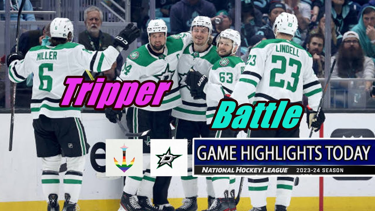 Seattle Kraken vs Dallas Stars Full Highlights (10/13/2024) Preseason | 2024 NHL Season