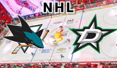 San Jose Sharks vs Dallas Stars | 2024 NFL Play by Play Live Score