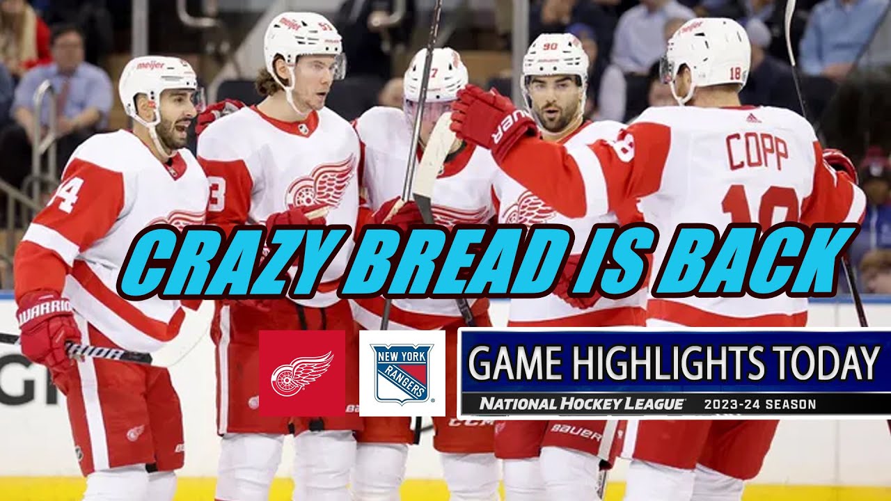 Detroit Red Wings vs New York Rangers Full Highlights (10/14/2024) Preseason | 2024 NHL Season