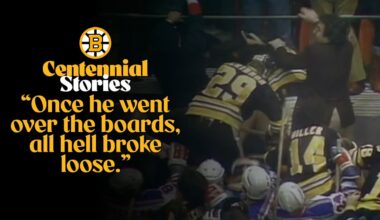 The Melee at MSG: Bruins Legends Relive 1979 Brawl With Rangers Fans | Centennial Stories