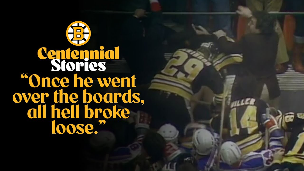The Melee at MSG: Bruins Legends Relive 1979 Brawl With Rangers Fans | Centennial Stories