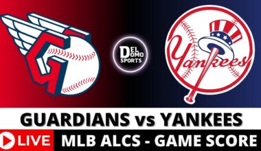 CLEVELAND GUARDIANS VS NEW YORK YANKEES LIVE ⚾️ ALCS Game 2 -MLB Game Score Play-by-Play OCT 15,2024
