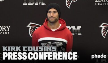 Kirk Cousins speaks on playing mature football in big games and continuing growth | Press Conference