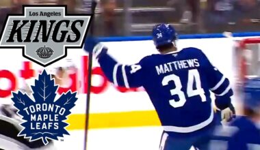 Toronto Maple Leafs VS Los Angeles Kings 10 16 24 Highlights w/Superbman