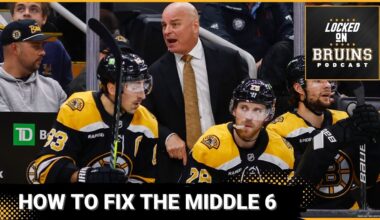 How to Fix the Boston Bruins Middle 6 + Colorado Avalanche Preview!