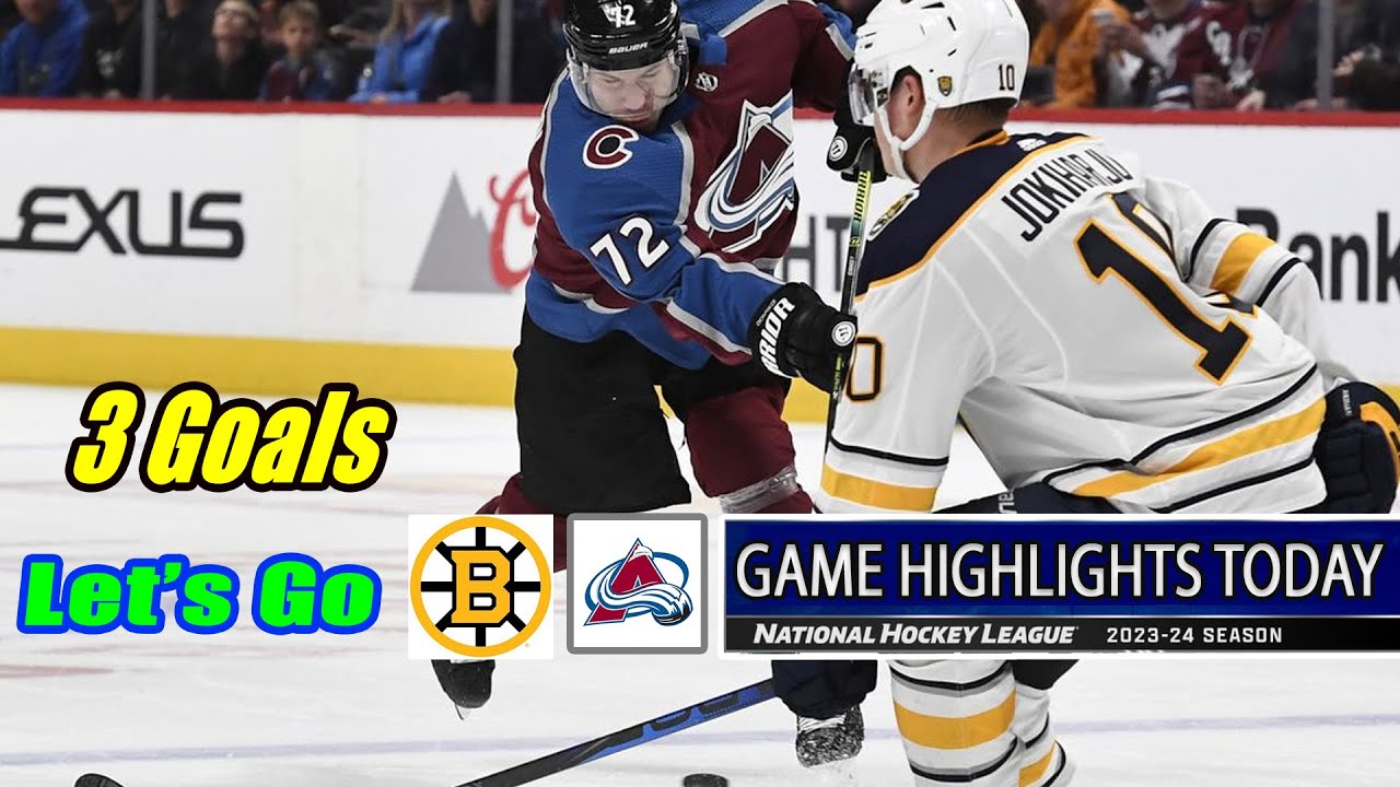 Boston Bruins vs Colorado Avalanche Game Highlights (10/16/2024) | NHL Highlights 2024