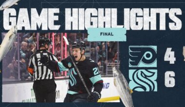 Seattle Kraken vs. Philadelphia Flyers | 10/17 Game Highlights
