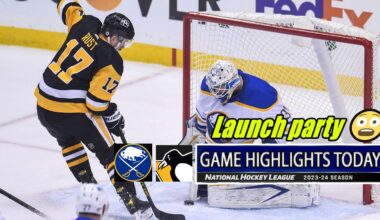 Pittsburgh Penguins vs Buffalo Sabres Game Highlights | 2024 NHL Season