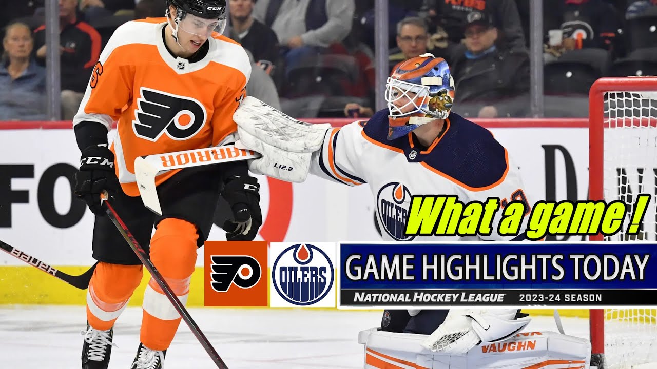 Edmonton Oilers vs Philadelphia Flyers Game Highlights | 2024 NHL Season