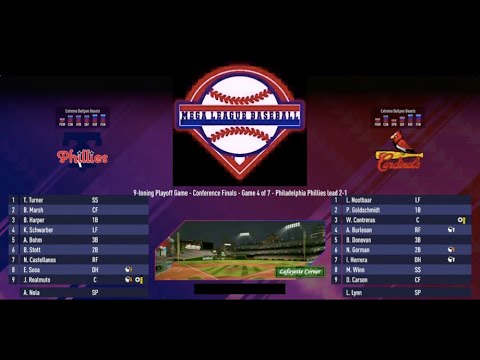 MGLB 2024 Playoffs NLCS Game 4 - Philadelphia Phillies @ St. Louis Cardinals (PHL leads 2-1)