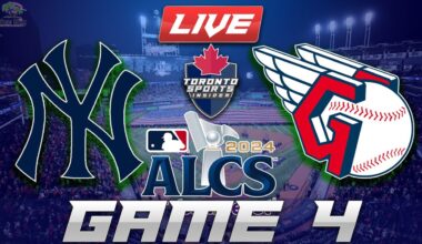 New York Yankees vs Cleveland Guardians ALCS Game 4 LIVE Stream Game Audio | MLB Playoff Cast & Chat