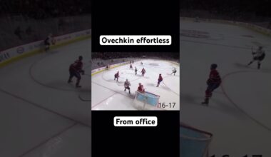 Alex Ovechkin Scores without trying #nhl #hockey #sports #goal #ovechkin #capitals #caps