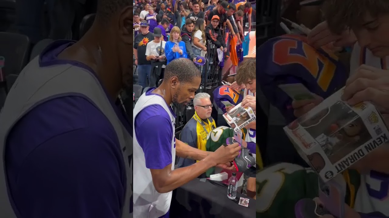All love for the fans from Book & KD #shorts | Phoenix Suns | Devin Booker | Kevin Durant