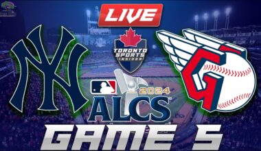New York Yankees vs Cleveland Guardians ALCS Game 5 LIVE Stream Game Audio | MLB Playoff Cast & Chat