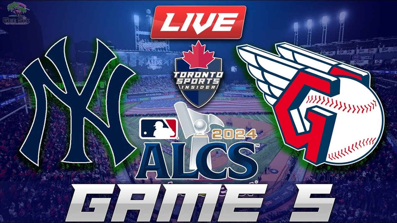 New York Yankees vs Cleveland Guardians ALCS Game 5 LIVE Stream Game Audio | MLB Playoff Cast & Chat