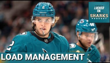 Will Smith's Load Management & San Jose Sharks Also Take The Night Off Against The Winnipeg Jets