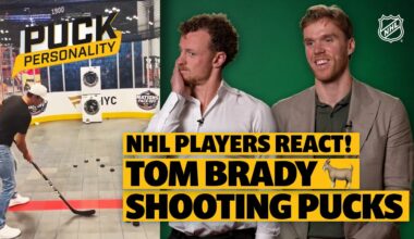 Rating Tom Brady's Hockey Shot | Puck Personality