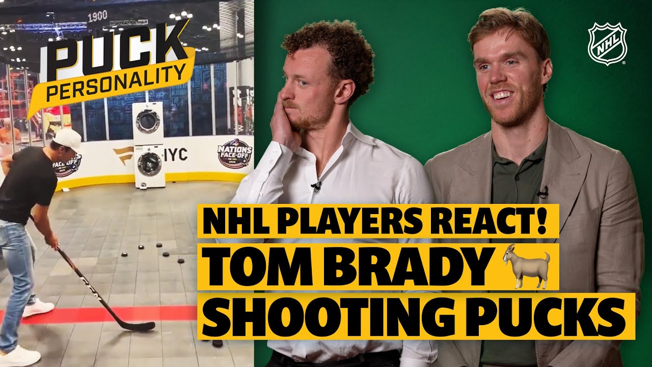 Rating Tom Brady's Hockey Shot | Puck Personality