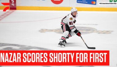 Chicago Blackhawks Prospect Frank Nazar Scores Shorthanded For First AHL Goal