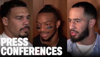 Bijan Robinson, Jessie Bates III and more speak to the media after week 7 game against Seahawks