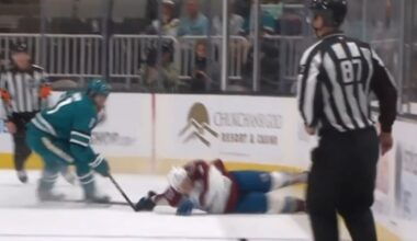 Scrums Between Sharks & Avalanche