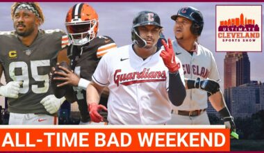 The Cleveland Browns & Guardians lost, Deshaun Watson is hurt & now its the players vs. the fans