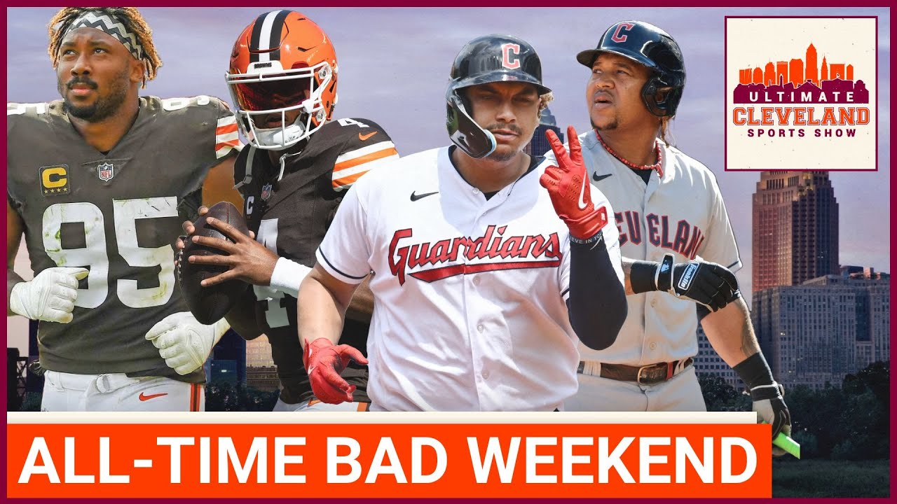 The Cleveland Browns & Guardians lost, Deshaun Watson is hurt & now its the players vs. the fans