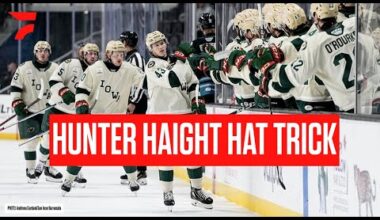 Minnesota Wild Prospect Hunter Haight Scores First Three AHL Goals In Hat Trick For Iowa Wild