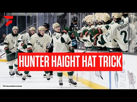 Minnesota Wild Prospect Hunter Haight Scores First Three AHL Goals In Hat Trick For Iowa Wild