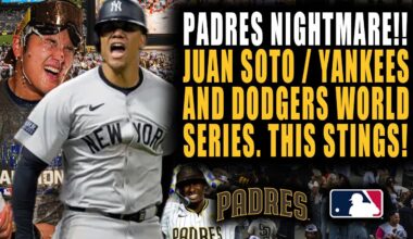 PADRES LOSE SOTO TRADE. DODGERS AND YANKEES TO WORLD SERIES! NIGHTMARE FOR SAN DIEGO FANS!