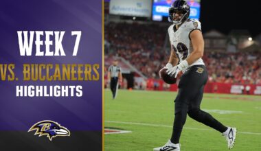 Full Game Highlights: Ravens at Buccaneers, Week 7 | Baltimore Ravens