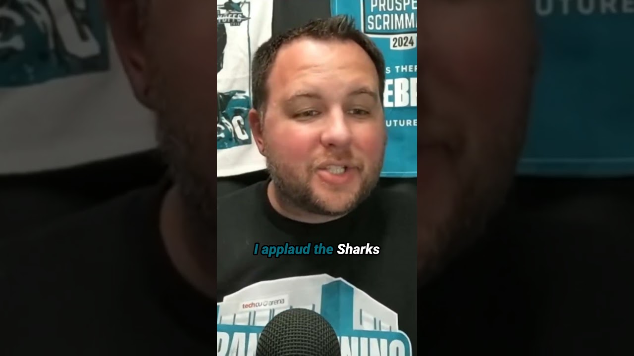 Managing Will Smith's Workload Is The RIGHT Choice By The San Jose Sharks