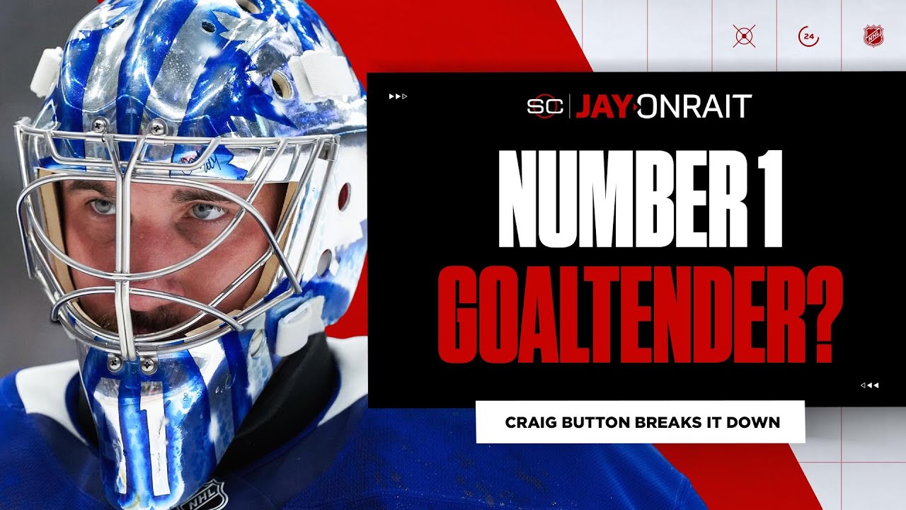 ‘There’s no question who No. 1 goalie is for Leafs’: Button on Stolarz