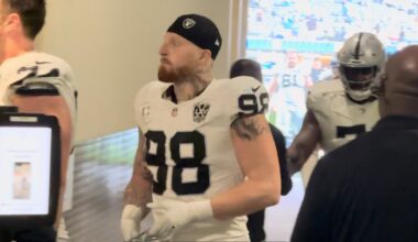 RAIDERS LEAVE FIELD AFTER RAMS LOSS IN LOS ANGELES BATTLE