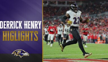 Highlights: Derrick Henry's Top Plays Weeks 1-7 | Baltimore Ravens