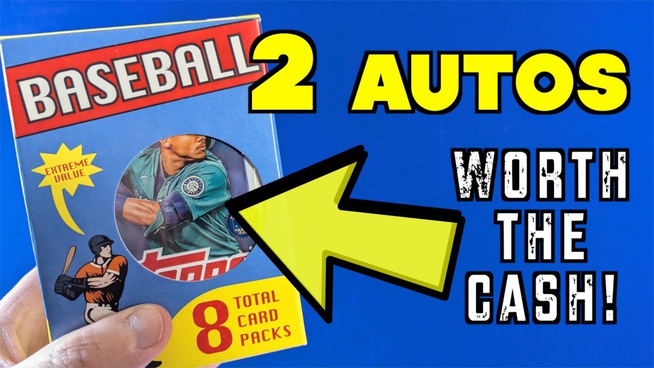 BIG HITS Opening Baseball Cards Mystery Box Target 2 Autographs Pays Off $17.99 Cards #tradingcards
