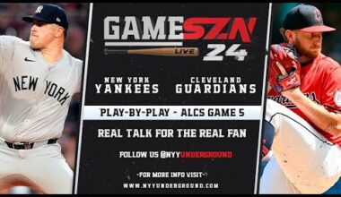 ALCS Game 5: New York Yankees @ Cleveland Guardians - Rodon vs. Bibee