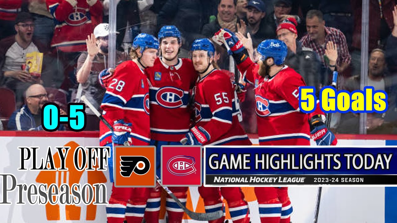 Philadelphia Flyers vs Montreal Canadiens Full Game Highlights Sep 23, 2024 | 2024 NHL Season