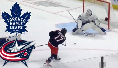 Toronto Maple Leafs VS Columbus Blue Jackets OCT 22 24 w/Superbman